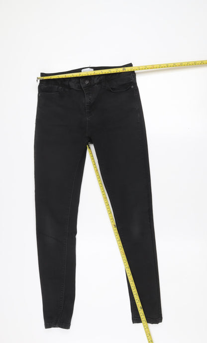 Warehouse Women’s Black Skinny Jeans Size 10 Slim Fit Denim
