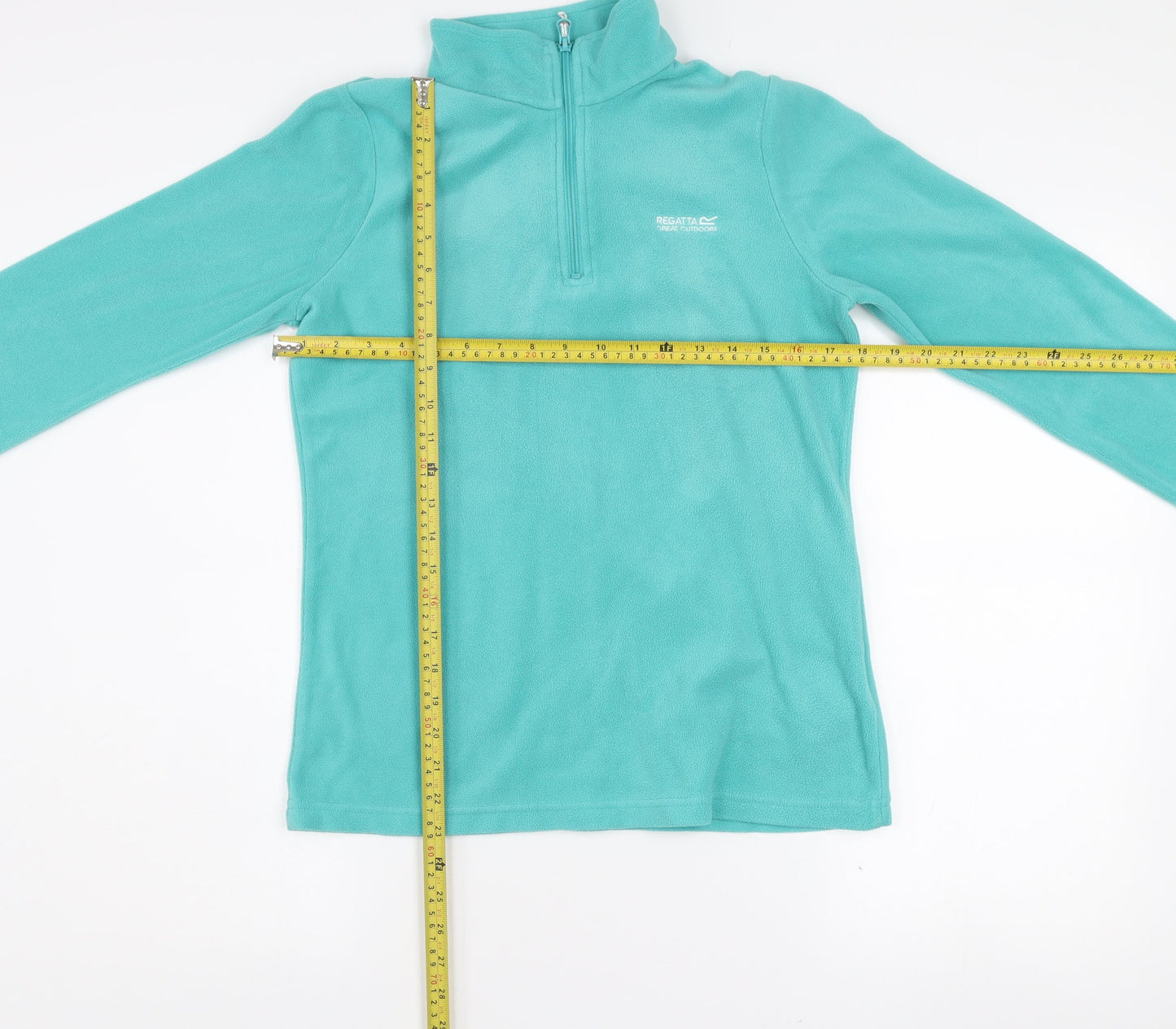 Regatta Women’s Blue 1/4 Zip Fleece Sweatshirt UK 10