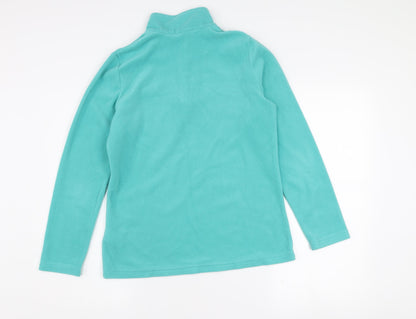 Regatta Women’s Blue 1/4 Zip Fleece Sweatshirt UK 10