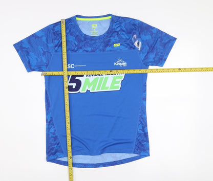 42K Unisex Blue Running T-Shirt Size S Athletic Fit Kinsale Regatta 5 Mile