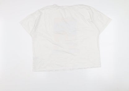 Savida Women’s White Sequin Santorini T-Shirt Size 16