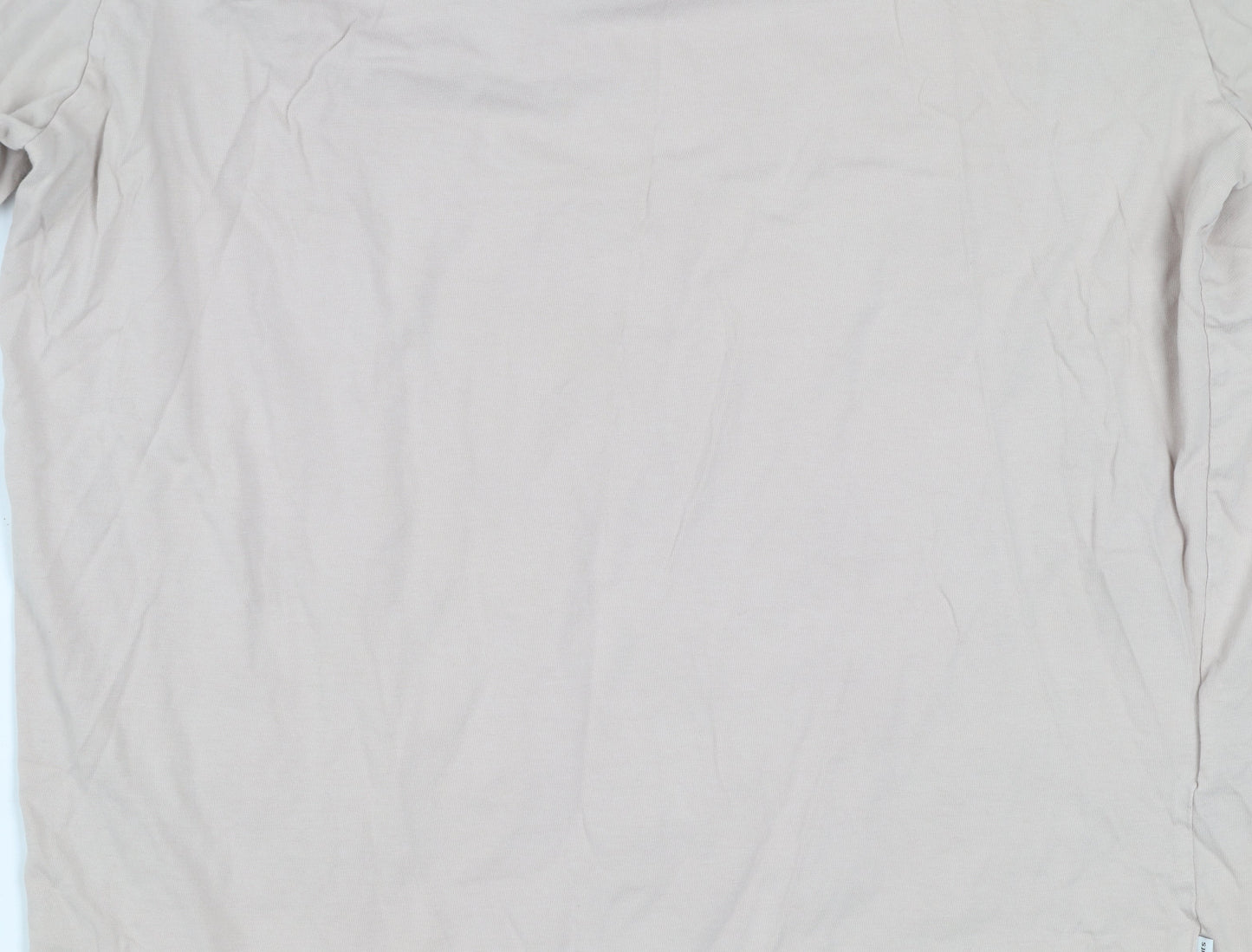 Mens UK Size M JACK & JONES Beige  T-Shirt