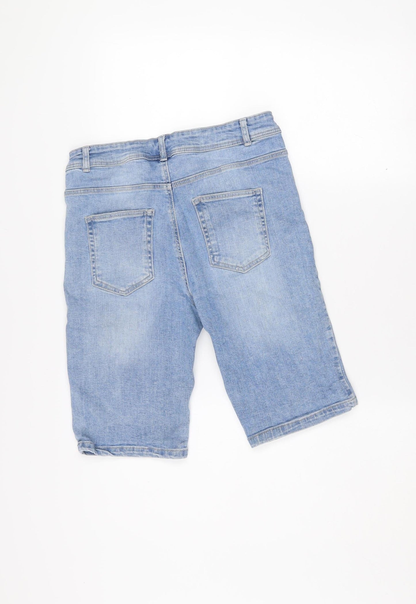 Denim Co. Boys Blue Denim Slim Fit Bermuda Shorts 14-15 Years