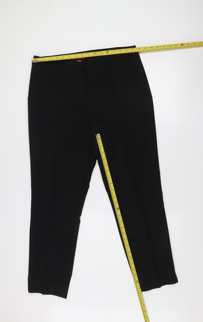 Christopher Wren Women’s Black Regular Fit Trousers Size 14 Workwear