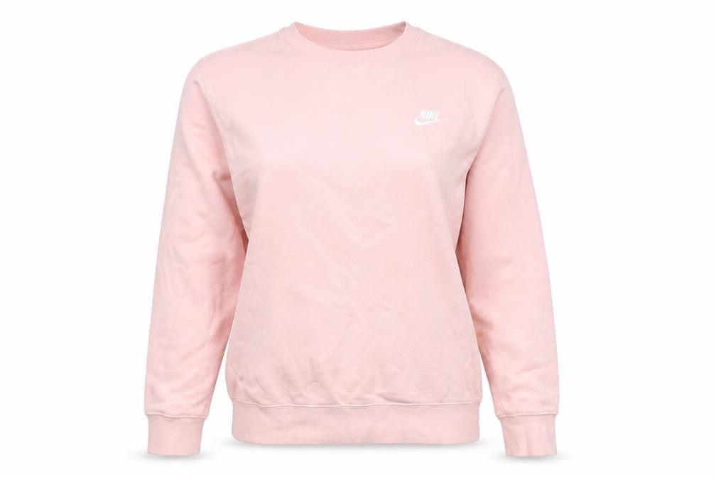 Womens UK Size S Nike Pink Pullover Sweatshirt