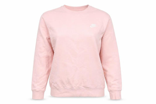 Womens UK Size S Nike Pink Pullover Sweatshirt