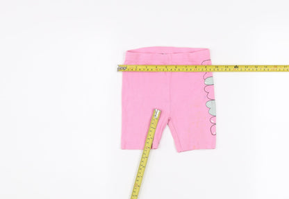 Disney Baby Girls Pink Minnie Mouse Cotton Shorts 24 Months