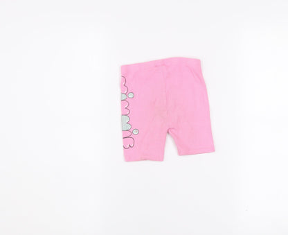 Disney Baby Girls Pink Minnie Mouse Cotton Shorts 24 Months