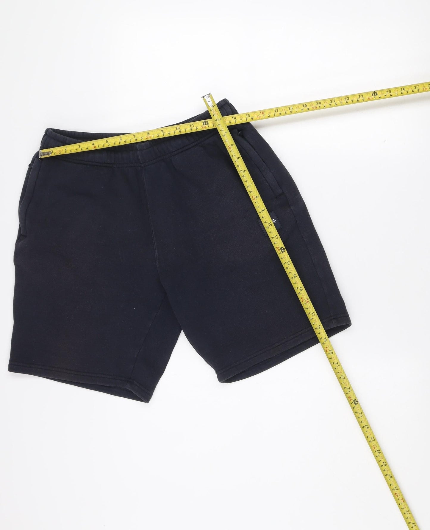 Diesel Men's Black Sweat Shorts M Fleece Gym Activewear