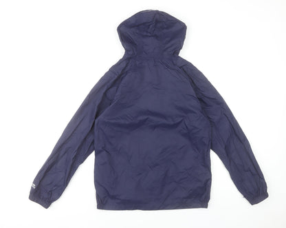 Peter Storm Boys Blue Waterproof Hooded Rain Jacket 11-12 Years