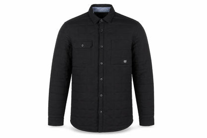 Twistedsoul Men's Black Quilted Cotton Casual Jacket M