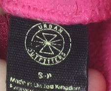 Urban Outfitters Women’s Pink Fleece 1/4 Zip Pullover Sweatshirt S