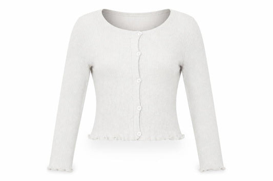 Pull&Bear Women's Beige Slim Fit Knit Cardigan Size S