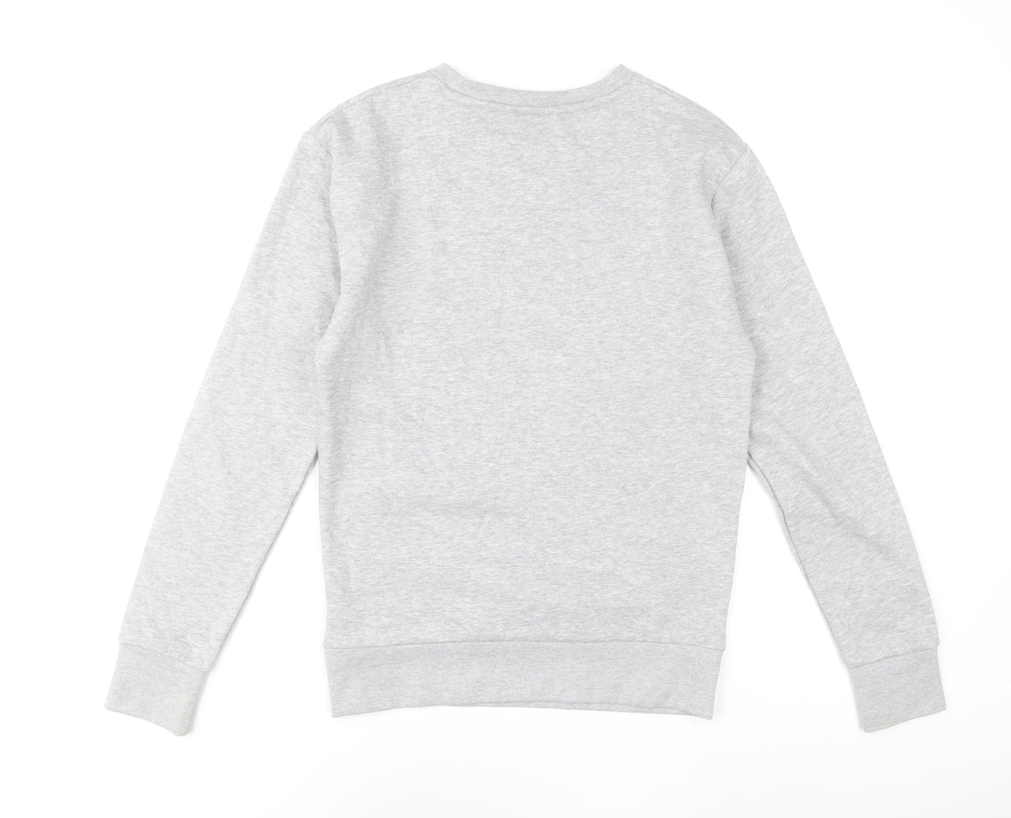 Dunnes Stores Men's Grey Christmas Sweatshirt XS Crew Neck Pullover