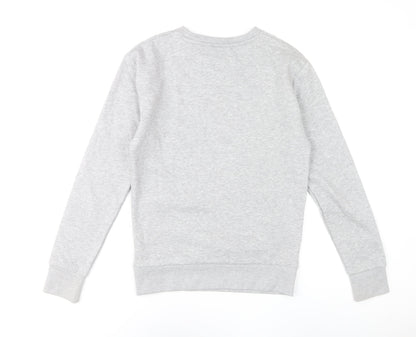Dunnes Stores Men's Grey Christmas Sweatshirt XS Crew Neck Pullover