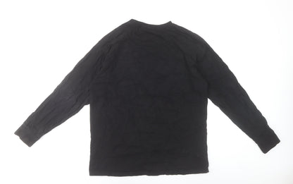 Netflix Stranger Things Black Long Sleeve Women's T-Shirt Size L