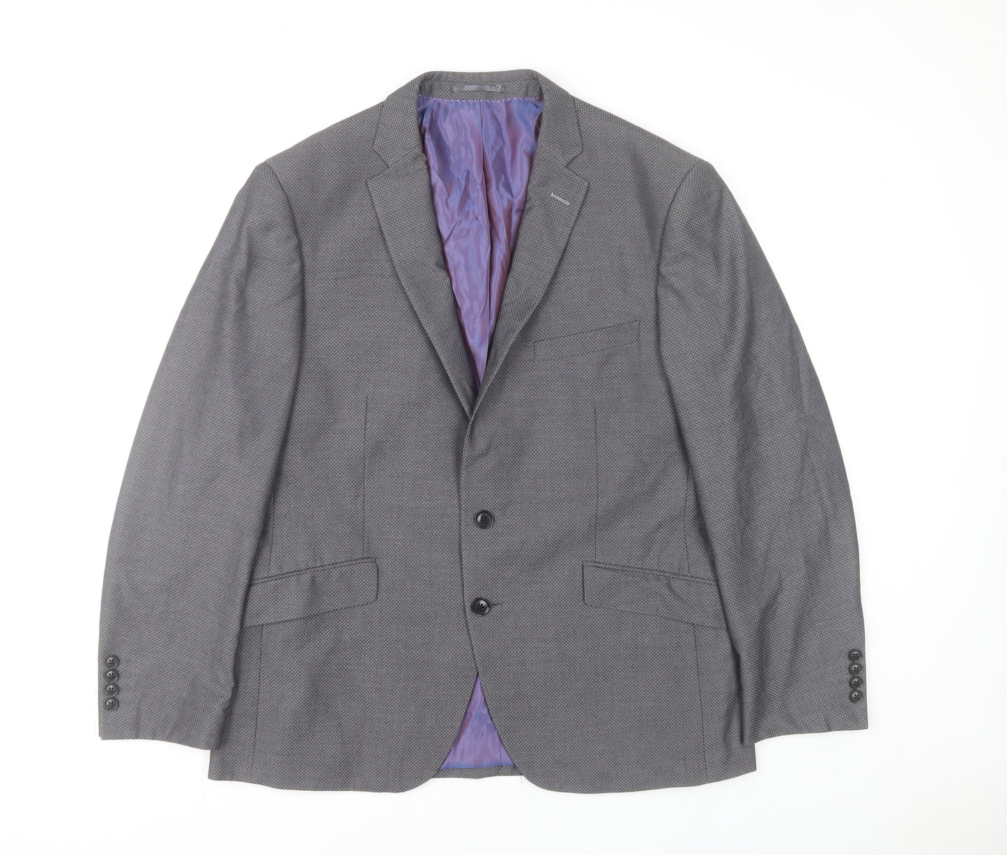 Daniel Grahame Men's Grey 42S Classic Fit Blazer Jacket