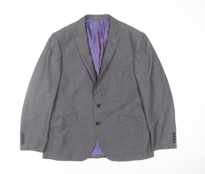 Daniel Grahame Men's Grey 42S Classic Fit Blazer Jacket