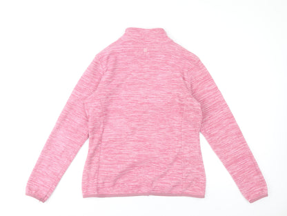 Mountain Warehouse Womens Pink Fleece Full Zip Jacket UK 12