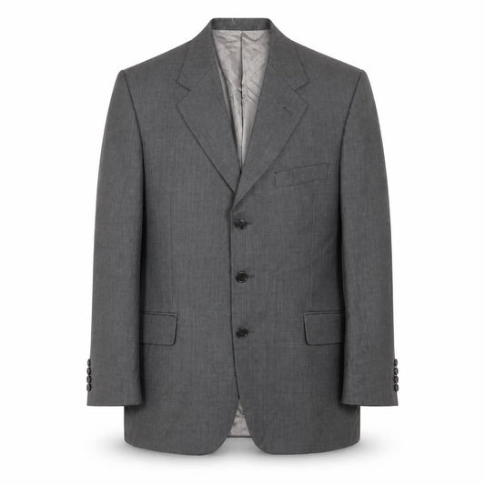 Austin Reed Men’s Grey Wool Blazer Jacket 40 Regular Classic Fit