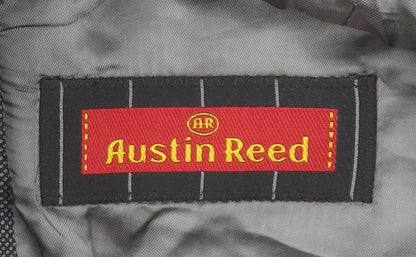 Austin Reed Men’s Grey Wool Blazer Jacket 40 Regular Classic Fit