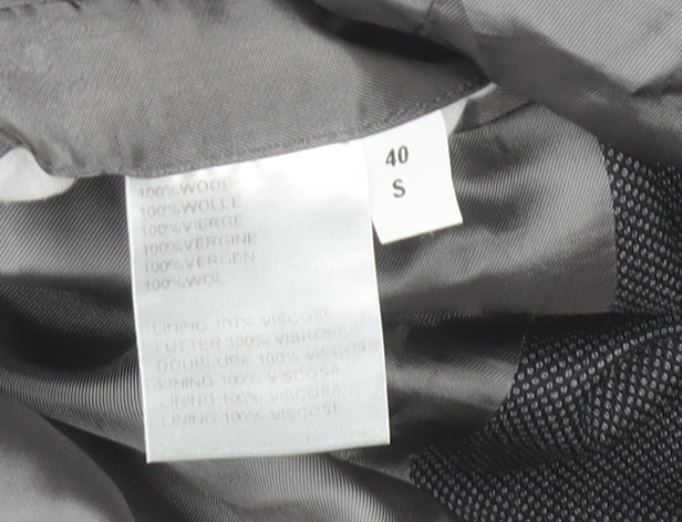 Austin Reed Men’s Grey Wool Blazer Jacket 40 Regular Classic Fit