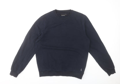 Remus Uomo Jeans Men’s Blue M Pullover Sweatshirt Crew Neck
