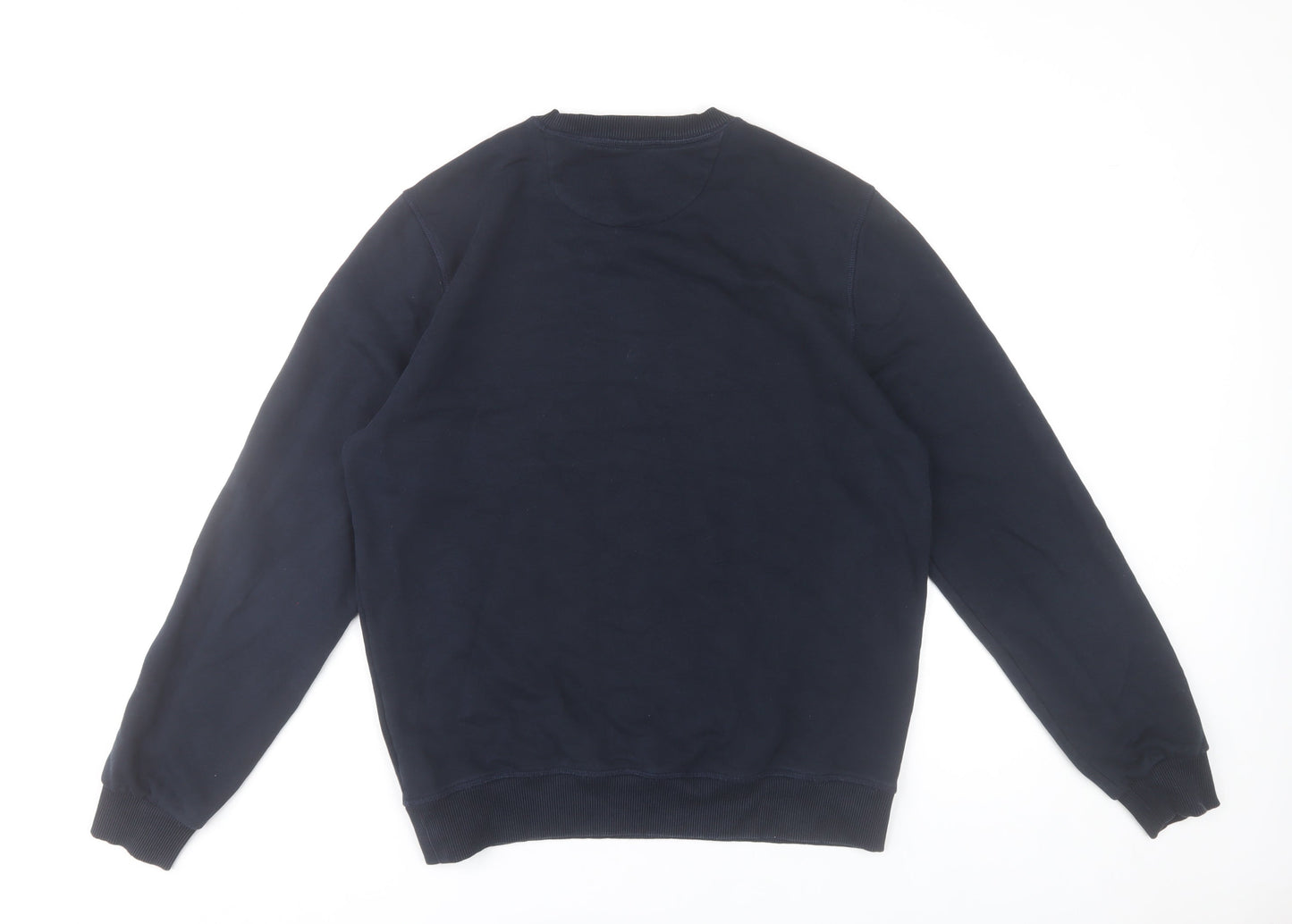 Remus Uomo Jeans Men’s Blue M Pullover Sweatshirt Crew Neck