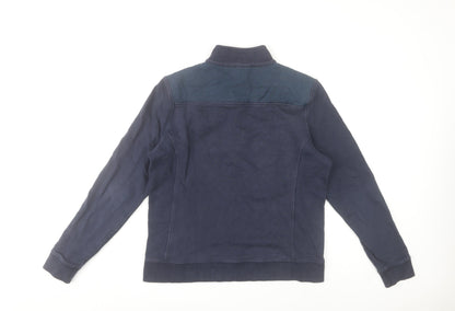 Vineyard Vines Womens Navy 1/4 Zip Pullover Sweatshirt Size M