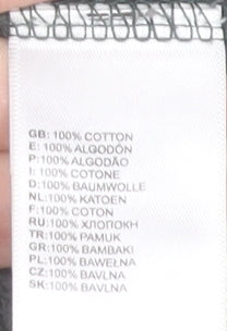 The North Face Men's Green Cotton Crew Neck Sweatshirt M