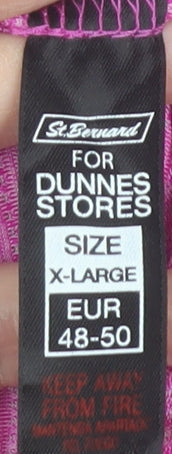 St. Bernard for Dunnes Stores Pink XL Women's Activewear T-Shirt
