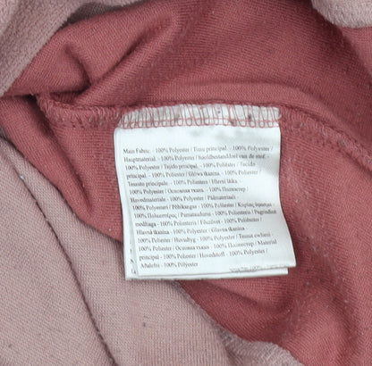 Regatta Womens Pink 1/2 Zip Fleece Sweatshirt UK14 Polyester Outdoor