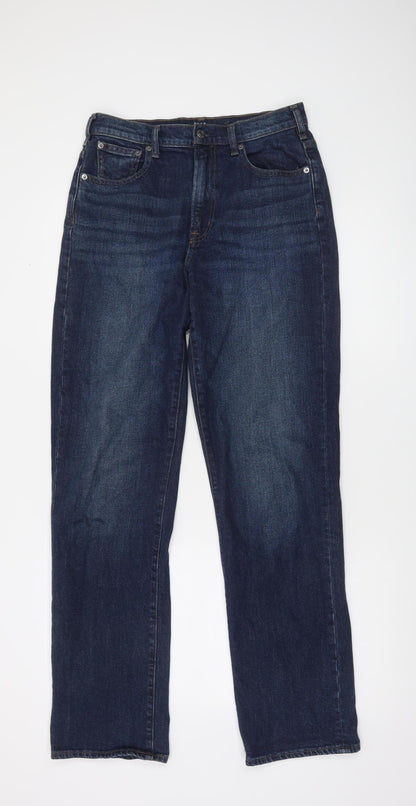 GAP Men's Blue Slim Straight Denim Jeans Size 27 Tall
