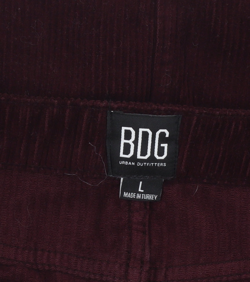 BDG Urban Outfitters Women Brown Corduroy Short Skirt L