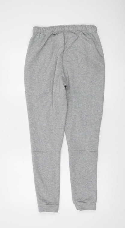 Nike Men's Grey Dri-Fit Standard Fit Joggers Size S