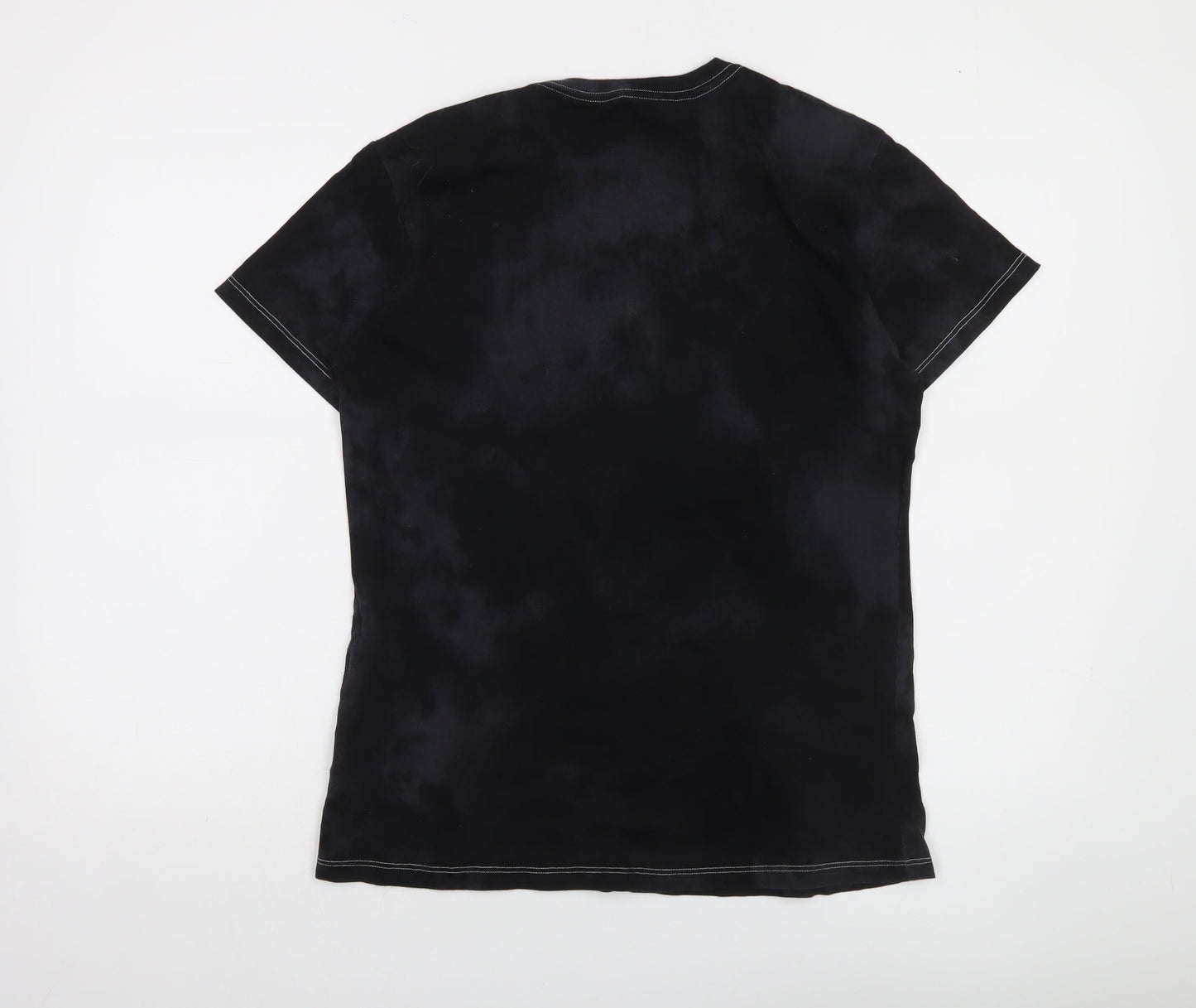 Converse Men's Black Crew Neck Short Sleeve T-Shirt Size S