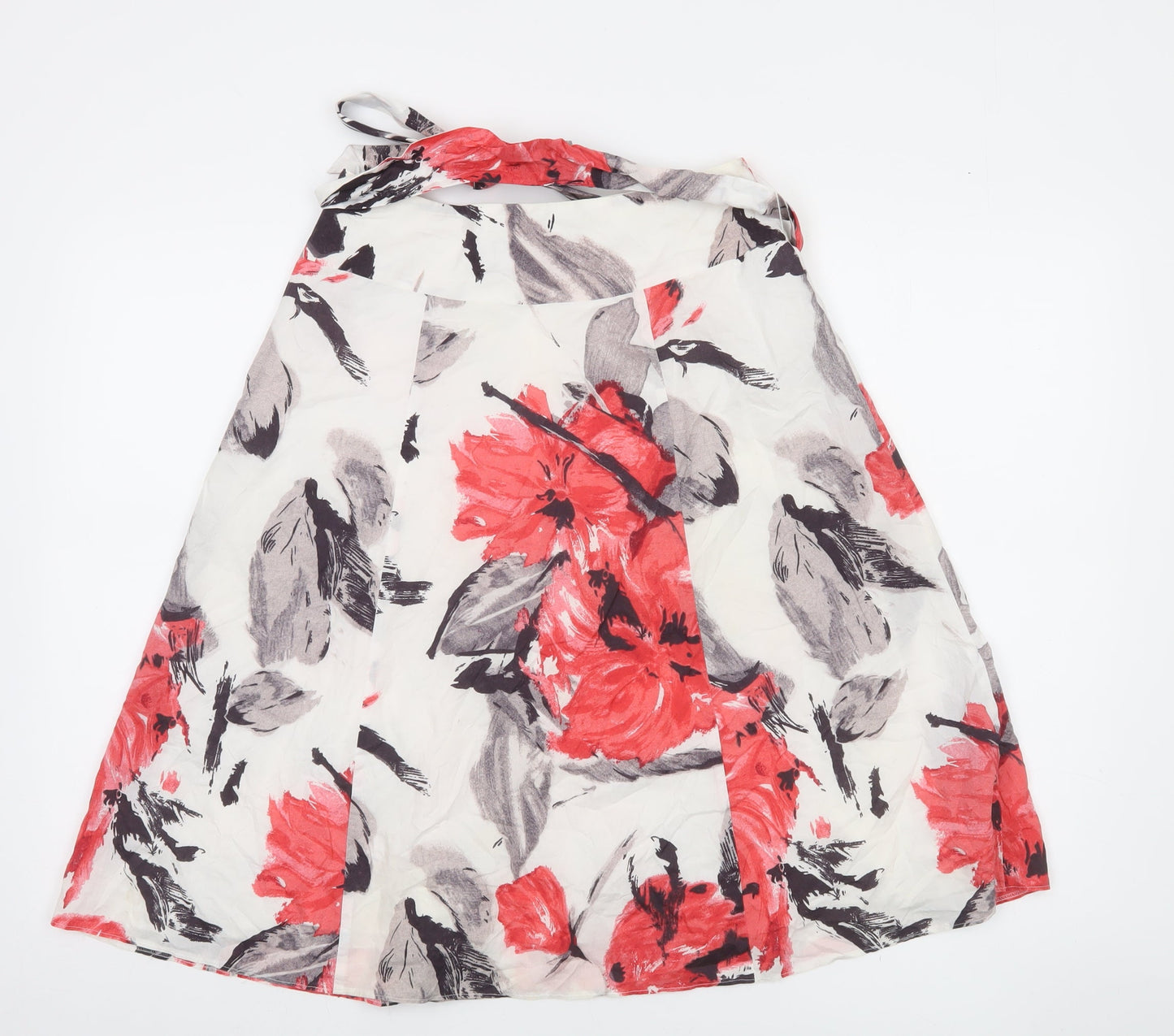 Gerry Weber Women's Multicoloured Floral A-Line Knee Length Skirt Size 8