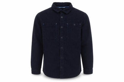 Marks & Spencer Boys Blue Corduroy Button-Up Shirt 10-11 Years