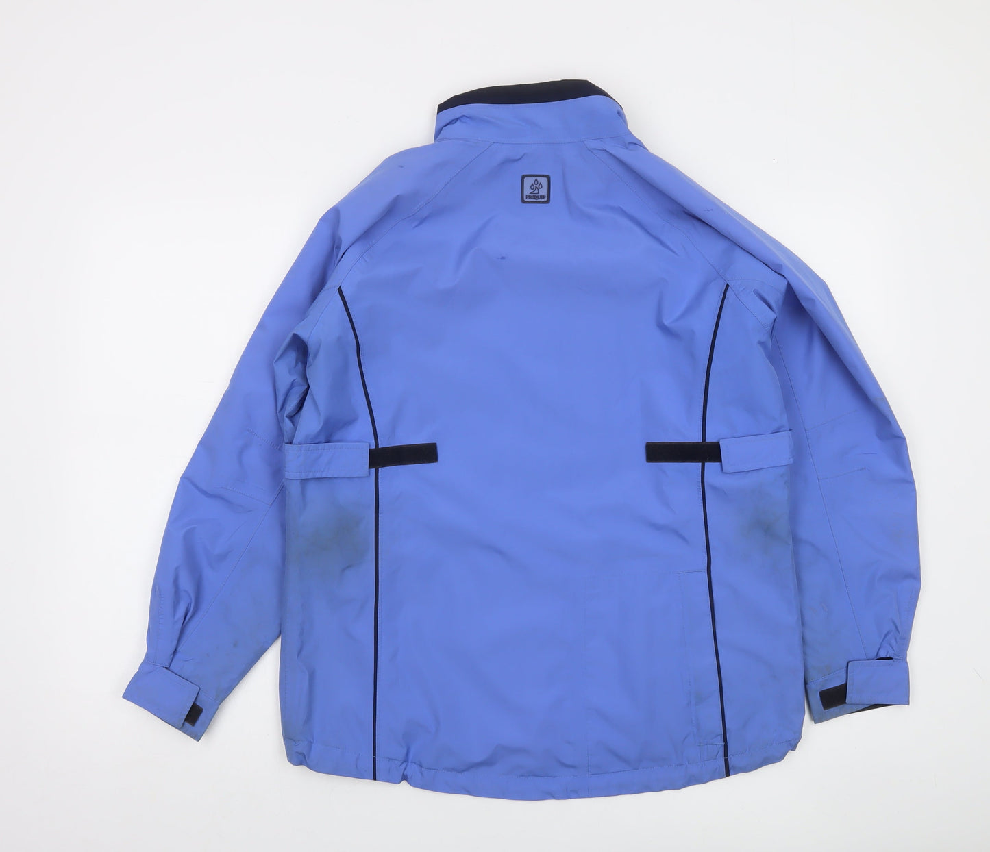 ProQuip Men's Blue Waterproof Rain Jacket Size S Golf Outerwear