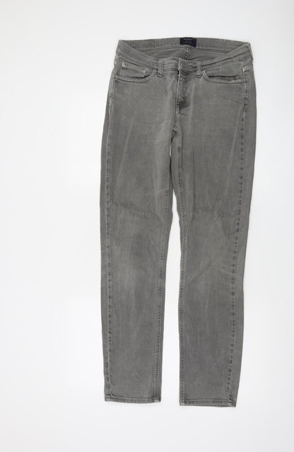 GANT Men’s Grey Slim Fit Audrey Jeans W29 L32