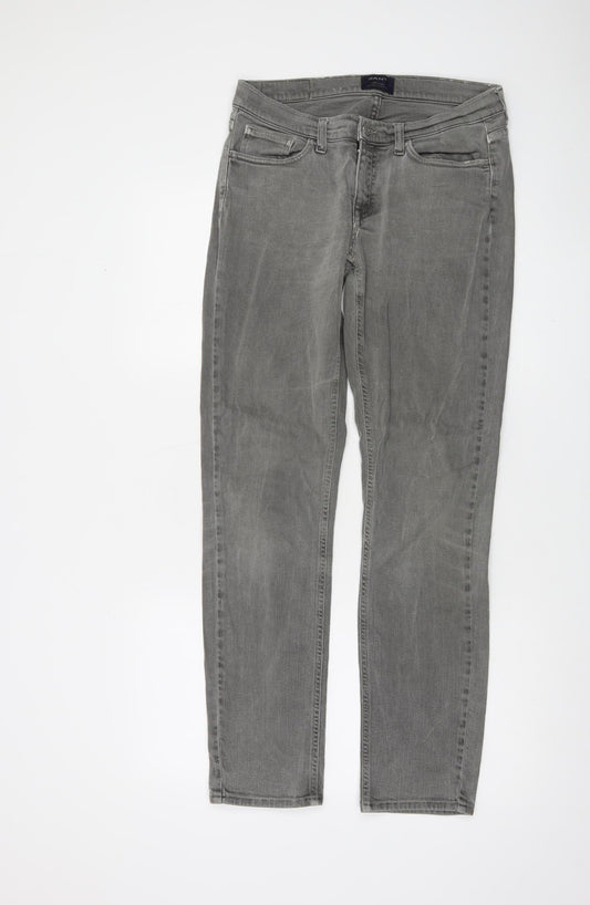 GANT Men’s Grey Slim Fit Audrey Jeans W29 L32