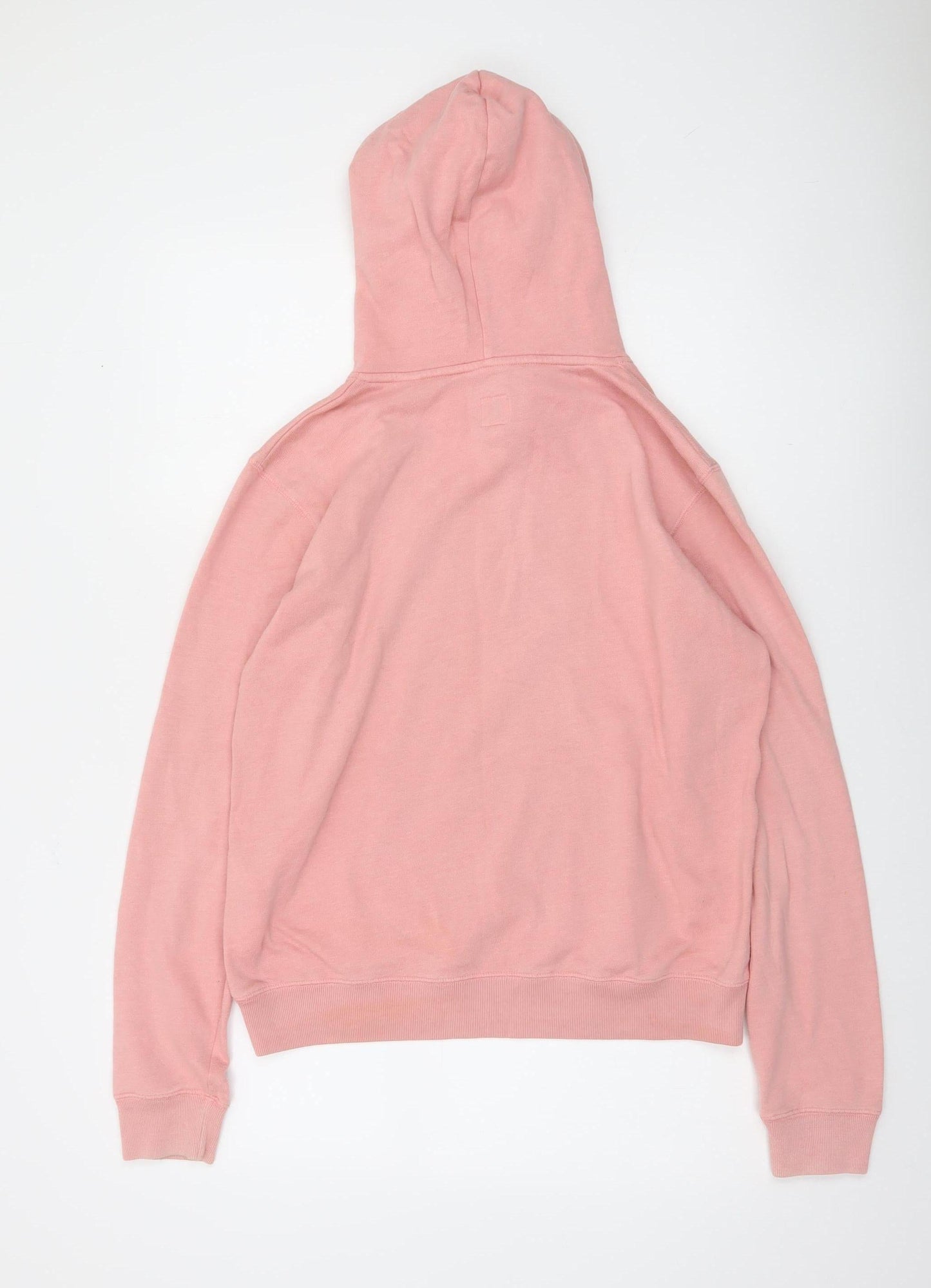 Womens UK Size 12 Jack Wills Pink Pullover Hoodie
