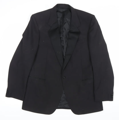 Magee Men's Black Wool 40R Shawl Lapel Tuxedo Jacket