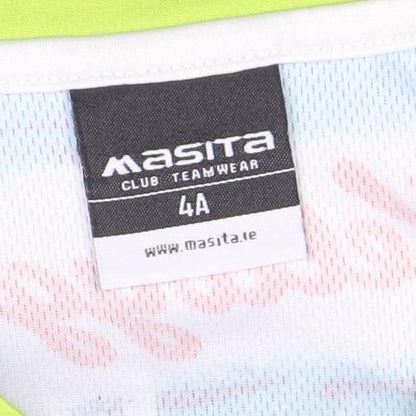 Masita Boys Multicoloured Graphic Sports Jersey T-Shirt Size 16
