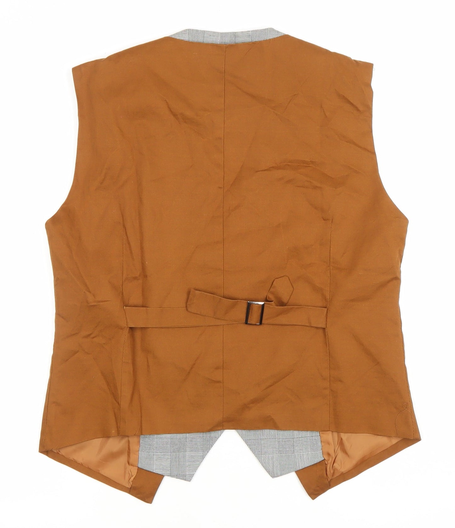 Mens UK Size XL INMUR Regular Brown Suit Waistcoat