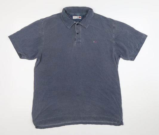 Mens UK Size M Tommy Hilfiger 100% Cotton Polo Shirt