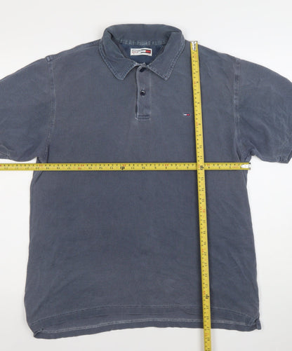 Mens UK Size M Tommy Hilfiger 100% Cotton Polo Shirt