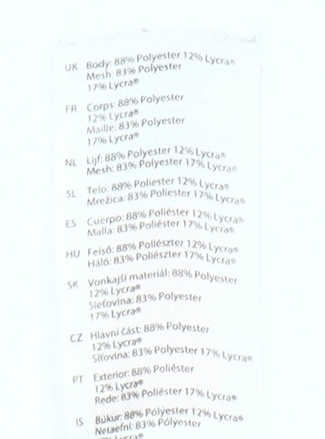 Karrimor Women Black Capri Running Leggings Size 14 Stretch Fit