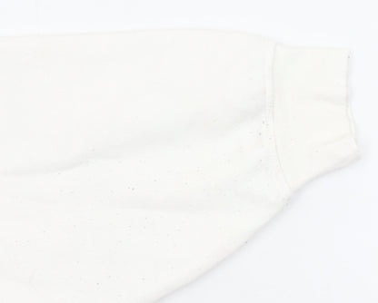 Dunnes Womens White New York City Graphic Pullover Sweatshirt XXL