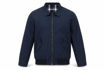 Next Men's Blue Bomber Jacket Size S Cotton Nylon Casual
